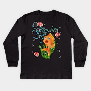 Colourful Fish Kids Long Sleeve T-Shirt